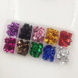 12MM 15MM Metal Aluminium Flower Bead Mix Colors