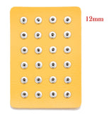 Snap Button Jewelry Leather Snap Display for 24pcs Snap Buttons