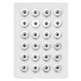 Snap Button Jewelry Leather Snap Display for 24pcs Snap Buttons