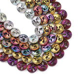 Life Tree Hematite Stone Spacer Beads 20pcs