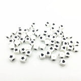 12MM Silicone Letter Cube Beads Baby Teething