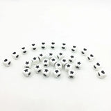 12MM Silicone Letter Cube Beads Baby Teething