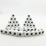 12MM Silicone Letter Cube Beads for Baby Teething
