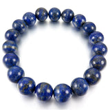 12Mm Cuff Link Wrist Lapis Lazuli Stone Buddha Prayer Beads