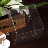 12PCS 12x12x12cm Transparent Waterproof PVC Boxes Packaging