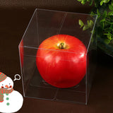 12PCS 12x12x12cm Transparent Waterproof PVC Boxes Packaging