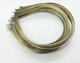 12PCS Antique Bronze Hair Bands Jewelry Base Setting