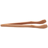 12PCS Bamboo Toaster Tongs, 7 Inch Wood Kitchen Tongs
