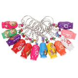 12PCS Wood Matryoshka Key Chains Adault Toys Key Rings