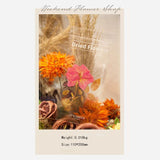 12PCS Large Dried Flowers Collage Bookmark Gift Decor Leaves Roses