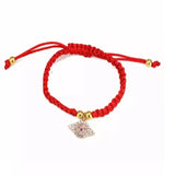 12PCS Evil Eye Bracelet Red Thread Women Protection Lucky Handmade Jewelry