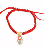 12PCS Evil Eye Bracelet Red Thread Women Protection Lucky Handmade Jewelry