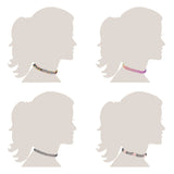 12PCS Gothic Henna Tattoo Stretch Elastic Necklaces Value Pack
