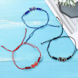 12PCS Butterfly Crystal Bracelet Set