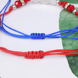 12PCS Demon Eye Bracelet Crystal Beaded Lucky