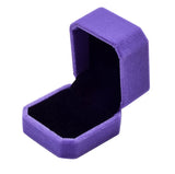 12PCS Velvet Ring Box Storage Organizer Gift Packaging Box