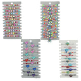 Boho Shell Rainbow Heart Ice Cream Charms Braid Bracelets