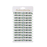 12PCS Saint Jude Virgin Mary Evil Eye String Bracelet Gift For Women Men