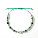 12PCS Saint Jude Virgin Mary Evil Eye String Bracelet Gift For Women Men