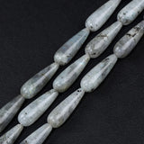 12PCS Natural Teardrop Stone Beads for Jewelry Making DIY Earring Bracelet