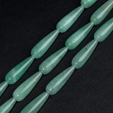 12PCS Natural Teardrop Stone Beads for Jewelry Making DIY Earring Bracelet