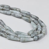 12PCS Natural Teardrop Stone Beads for Jewelry Making DIY Earring Bracelet