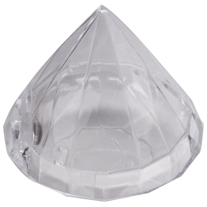 12PCS Diamond Shape Box Wedding Favor Gift Boxes Clear Plastic Container