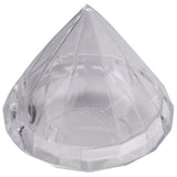 12PCS Diamond Shape Box Wedding Favor Gift Boxes Clear Plastic Container