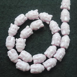 12PCS Buddha Figures Charms Beads for Bracelets Making