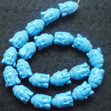 12PCS Buddha Figures Charms Beads for Bracelets Making