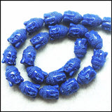 12PCS Buddha Figures Charms Beads for Bracelets Making