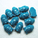 12PCS Women's Beaded Buddha Heads Necklace DIY Jewelry Findings