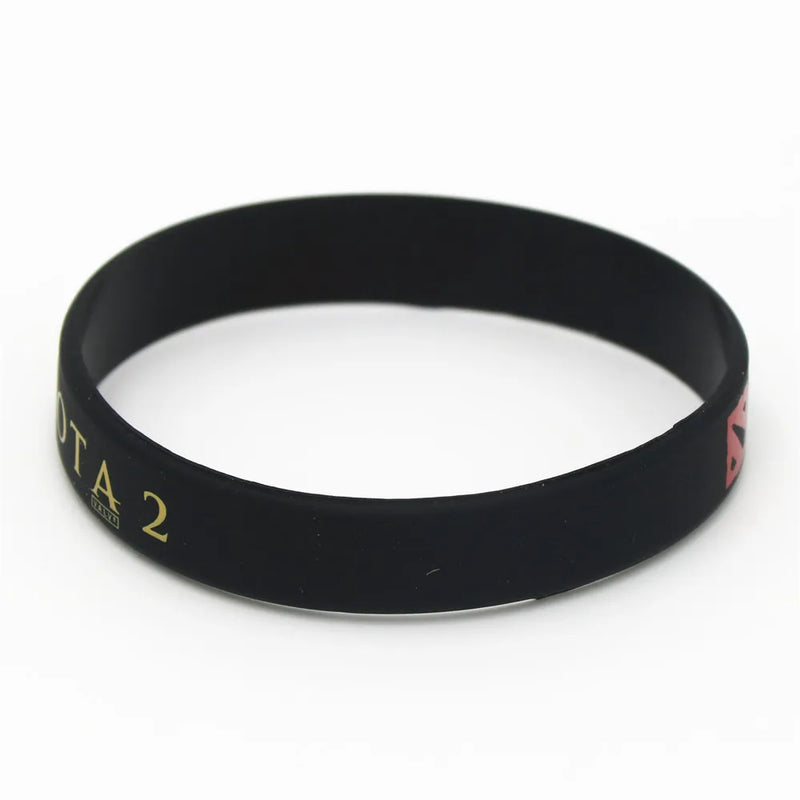 12PCS ADC JUNGLE MID SUPPORT DOTA 2 Printed Silicone Bracelet SH001