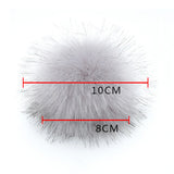 12PCs Colorful Pom Pom Balls Charms Pendant for Jewelry Making