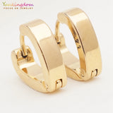 12Pairs/Set Titanium/Stainless Steel Heart Hoop Earrings for Women Girls