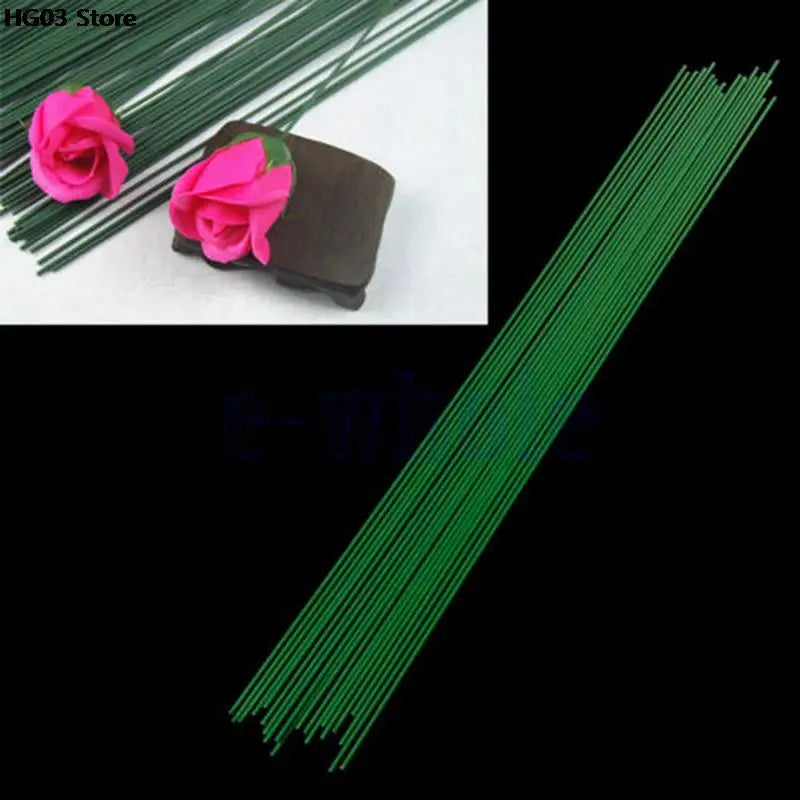 12Pcs Nylon Stocking Flower Wire for DIY Making