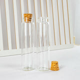 12Pcs 60ml Clear Glass Jars for Jewelry Display Crafts Vials
