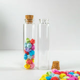 12Pcs 60ml Clear Glass Jars for Jewelry Display Crafts Vials