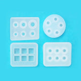 12Pcs Resin Molds for Gemstone Jewelry Making