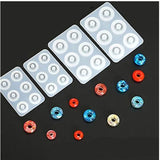 12Pcs Resin Molds for Gemstone Jewelry Making
