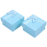 12Pcs Blue Jewelry Gift Boxes Small Cute