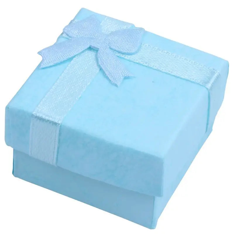 12Pcs Blue Jewelry Gift Boxes Small Cute