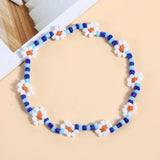 Bohemian Seed Beads Anklet Bracelet Ethnic Flowers Charm Summer Party Jewelry