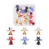 12Pcs DIY Jewelry Making Resin Goldfish Charms