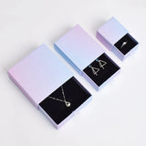12Pcs Cardboard Drawer Jewelry Gift Boxes With Sponge