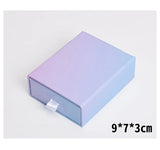 12Pcs Cardboard Drawer Jewelry Gift Boxes With Sponge