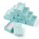 12Pcs Cardboard Jewelry Set Boxes With Sponge Necklace Earring Storage