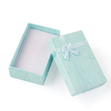 12Pcs Cardboard Jewelry Set Boxes With Sponge Necklace Earring Storage