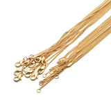 12Pcs 2mm Silver Link Cuban Chains for DIY Jewelry Necklace Bracelet