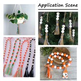 12Pcs Christmas Jute Rope Tassel Pendants for Home Decoration
